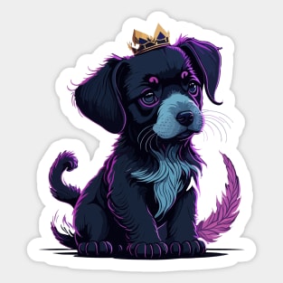 Puppy D&D - Princess Sticker